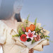 3D Wooden Flower Puzzle: Orange Tulip - Puzzle Lab