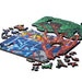 Diane Adolph Harbour Homes wood jigsaw puzzle featuring a scenic coastal harbor scene with detailed wooden puzzle pieces.