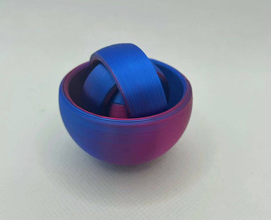 Gyroscope Fidget Spinner - Blue Raspberry - Puzzle Lab