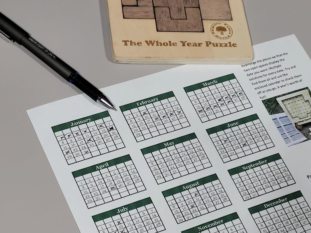Whole Year Puzzle - Puzzle Lab