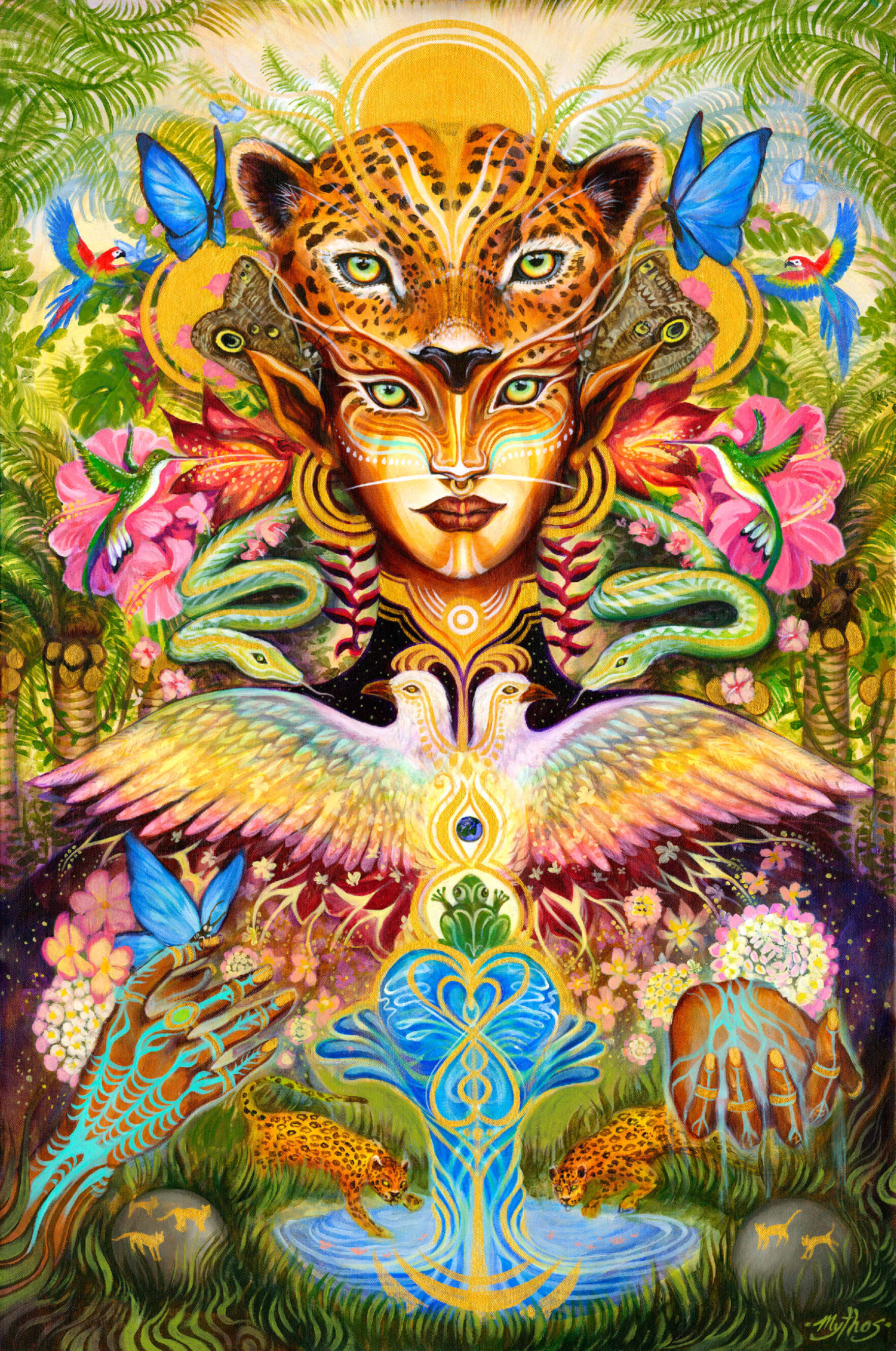 Jungle Mother Wood Jigsaw Puzzle - Puzzle Lab