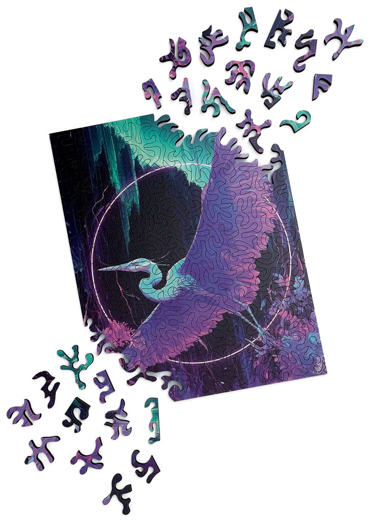 Aurora Soar Wood Jigsaw Puzzle