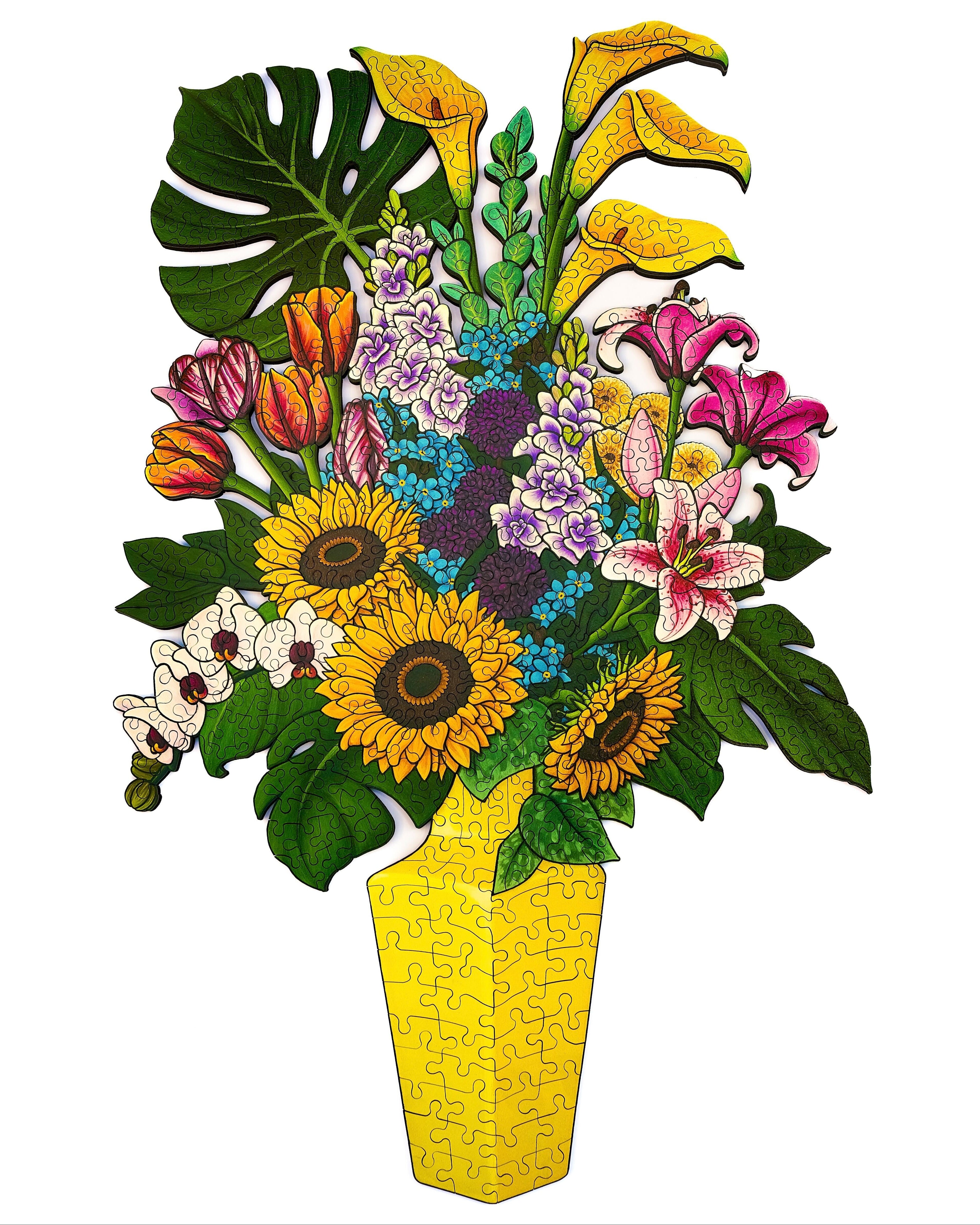 In Bloom Wood Jigsaw Puzzle