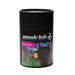 Mini Fireweed Friend wood jigsaw puzzle by Mike Semkiw featuring a colorful floral design with intricate puzzle pieces.