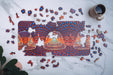 Alex Grey Net of Being jigsaw puzzle featuring intricate, colorful artwork with detailed puzzle pieces.