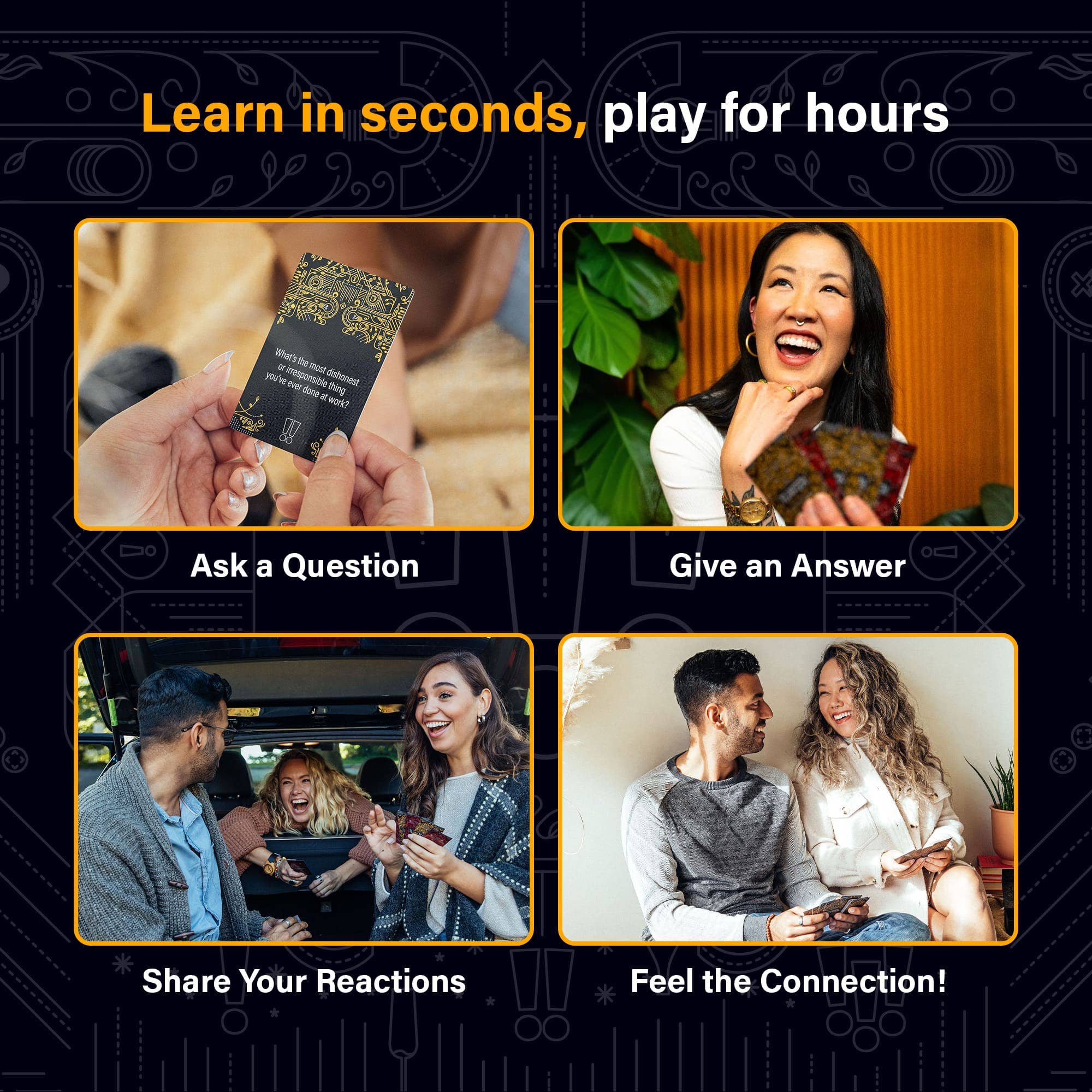 FLUSTER: Unusual Questions for Deeper Connections - Puzzle Lab