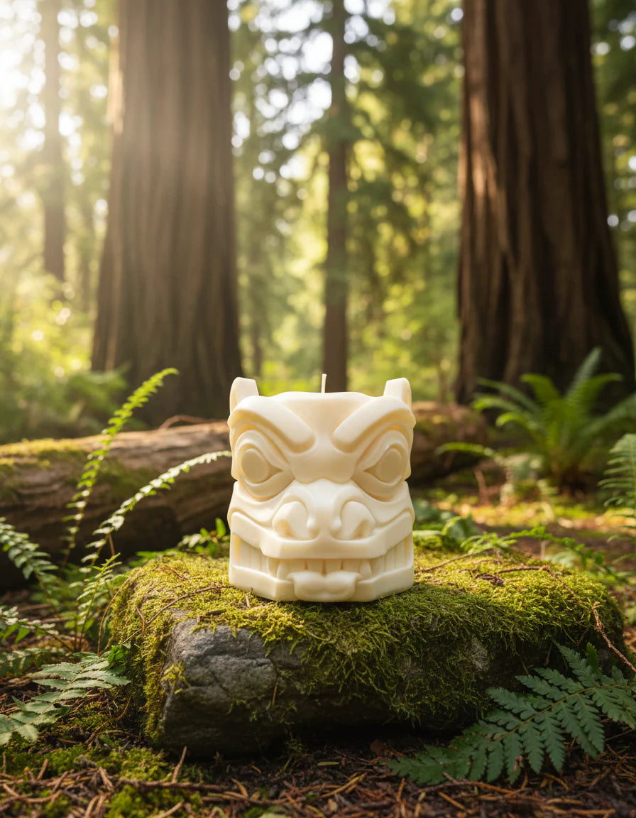 Wolf Candle