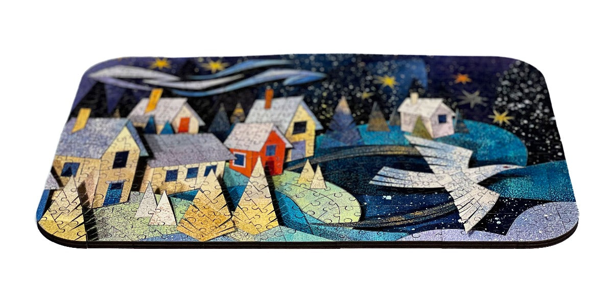 Papercut Partridge Wood Jigsaw Puzzle | Puzzle Lab